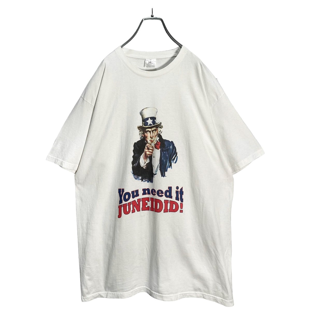 80s SAMMY'S JUST UNDO IT セクシー ガール コットンTシャツ