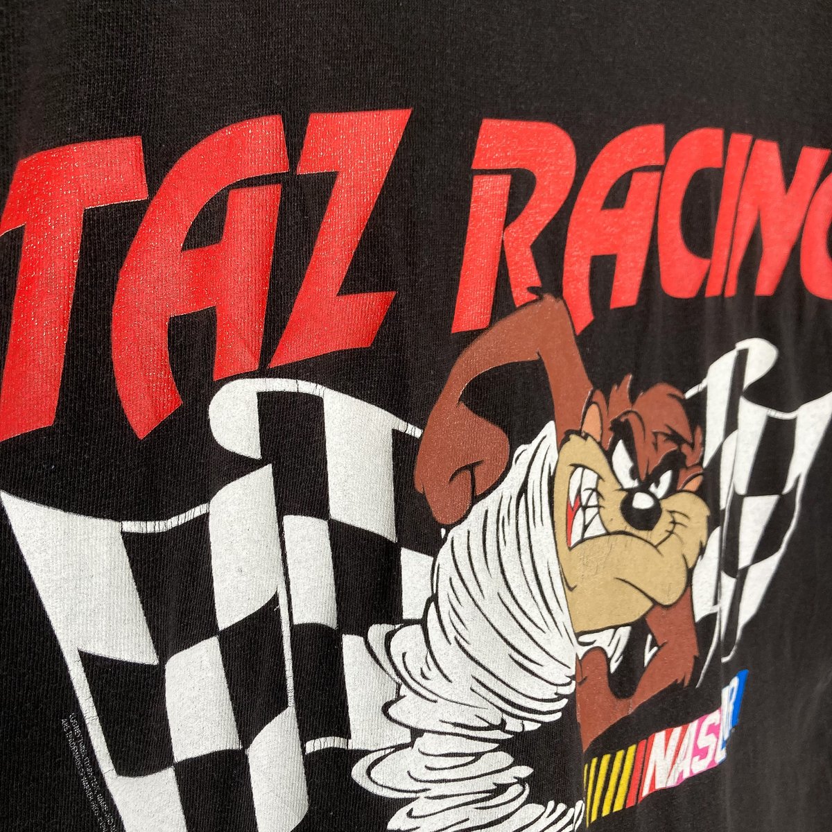 90s LOONEY TUNES/TAZ RACING T-SHIRT | 無無