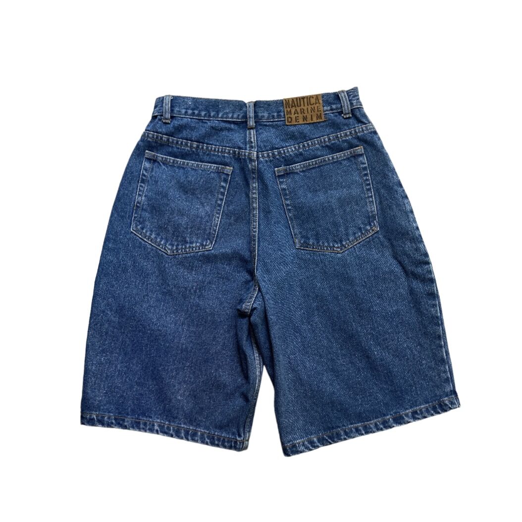 90s NAUTICA MARINE DENIM SHORTS | 無無