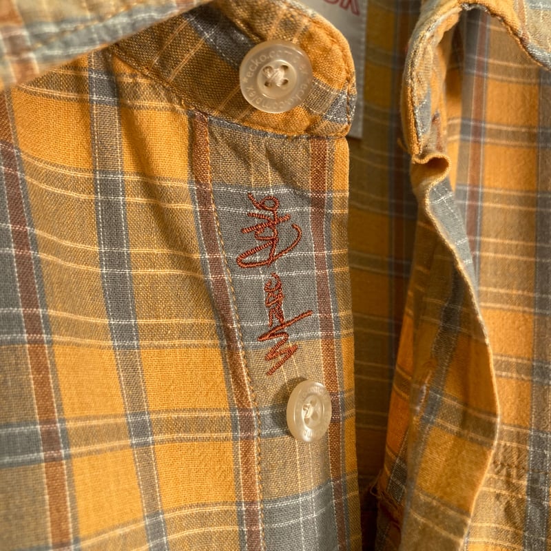 90-00s ecko complex L/S check design shirt | 無無