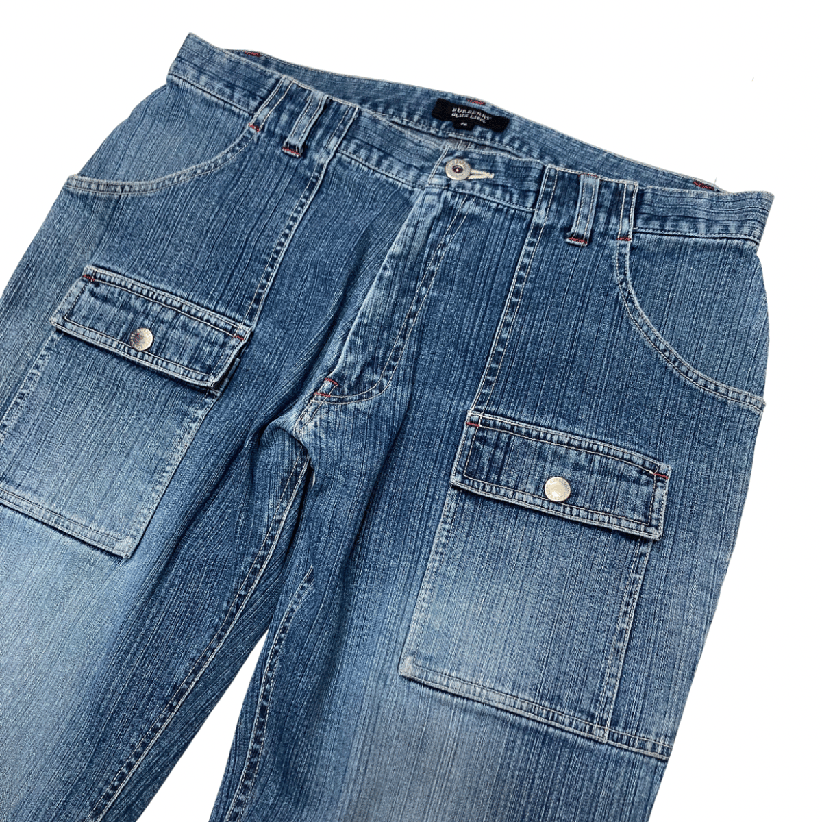 BURBERRY BLACK LABEL design denim pants | 無無