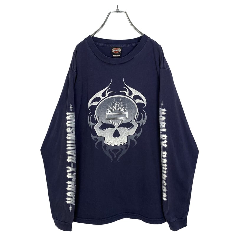 HARLEY-DAVIDSON 2004s L/S print Tee | 無無