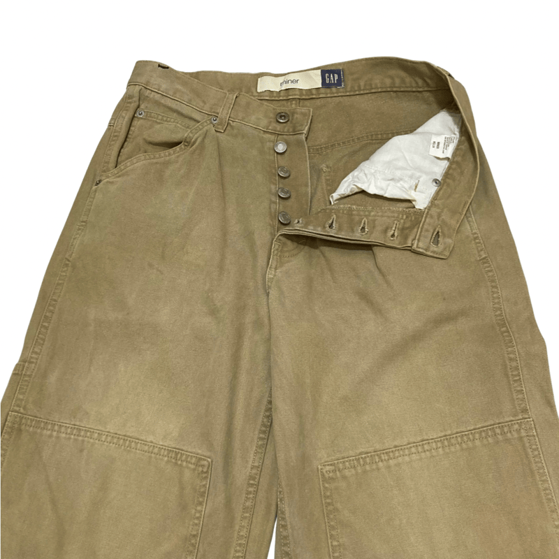OLD GAP ベイカーパンツ GAP - 90s old GAP ベイカーパンツ ホワイト 28W相当の通販 by