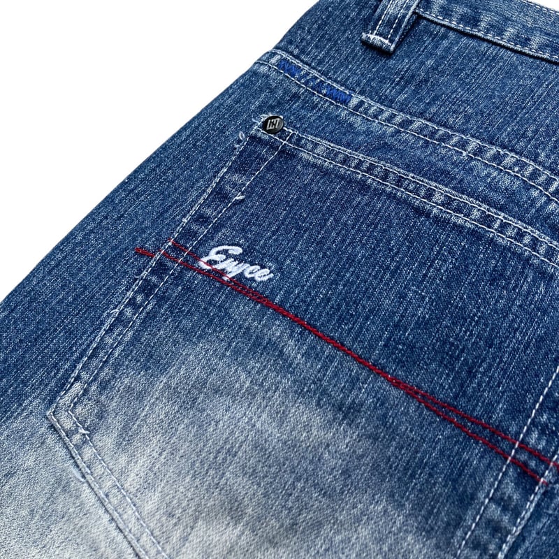 90s Enyce pached design denim pants | 無無