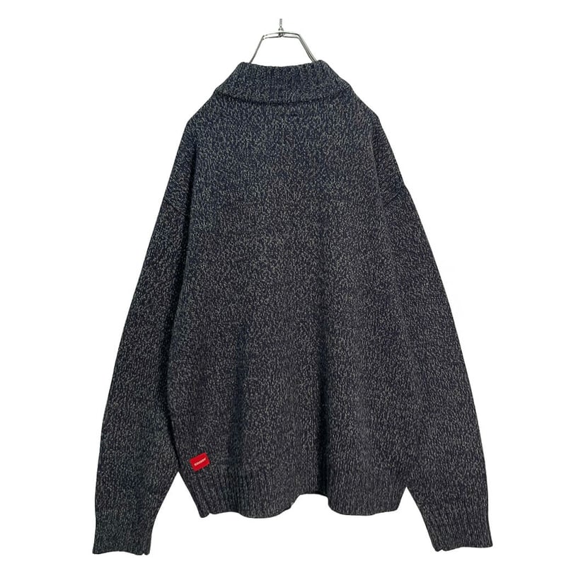 OLD STUSSY 90s zip-up drivers knit sweater | 無無