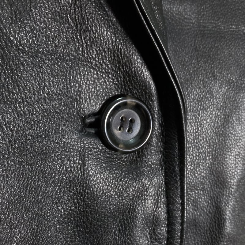 JACQUELINE FERRAR リアルレザーロングコート 1988〜90's Vintage Jacqueline Ferrar Green Color PigSkin