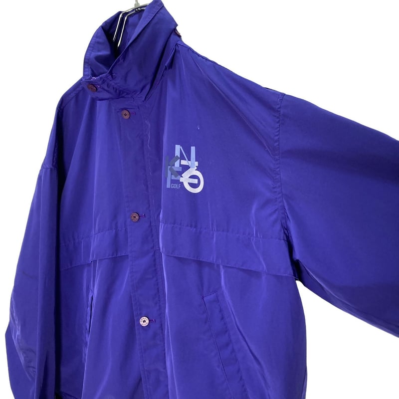 90s KENZO GOLF zip-up purple design nylon jacke 90s KENZO GOLF zip-up purple design nylon jacke