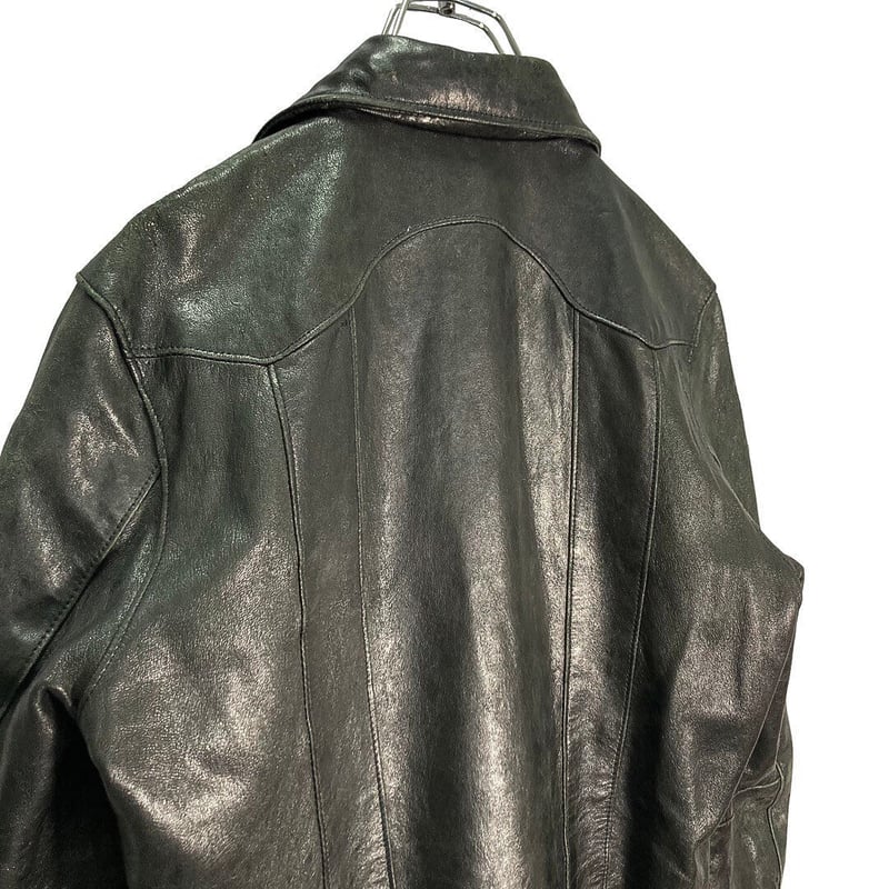 NOID アードラージャケット レザージャケット ラムレザー 12AW NO ID. lamb leather Adler jacket | 無無