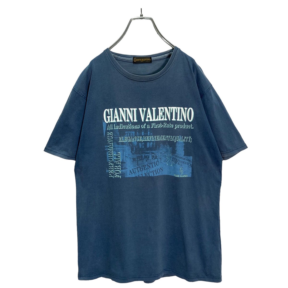90s GIANNI VALENTINO S/S PRINT T-SHIRT | 無無 90s GIANNI VALENTINO S/S PRINT T-SHIRT | 無無