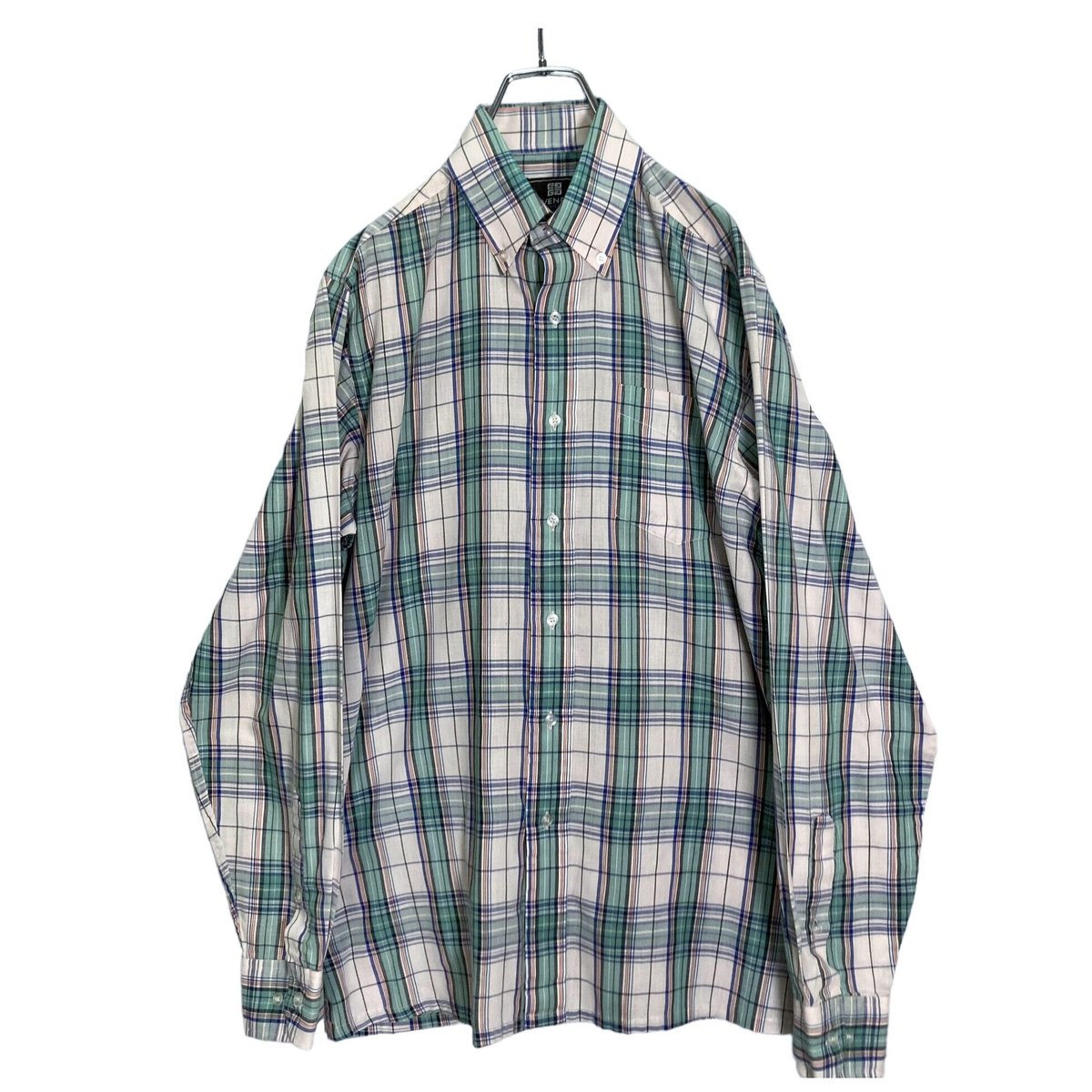 GIVENCHY 90s L/S check design shirt | 無無