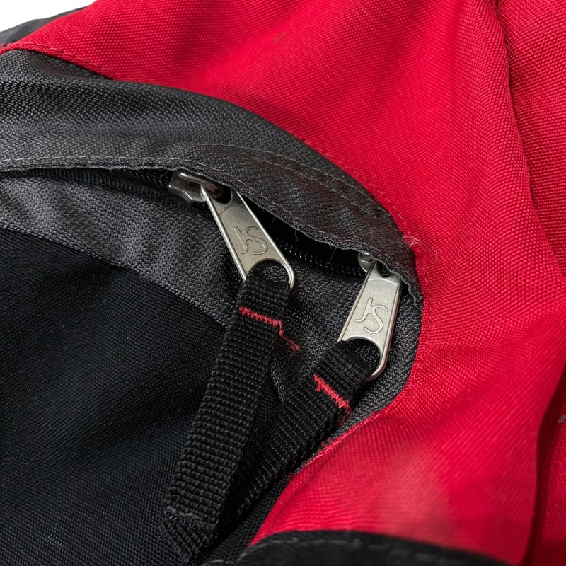 90-00s JANSPORT Black × Red design one shoulder
