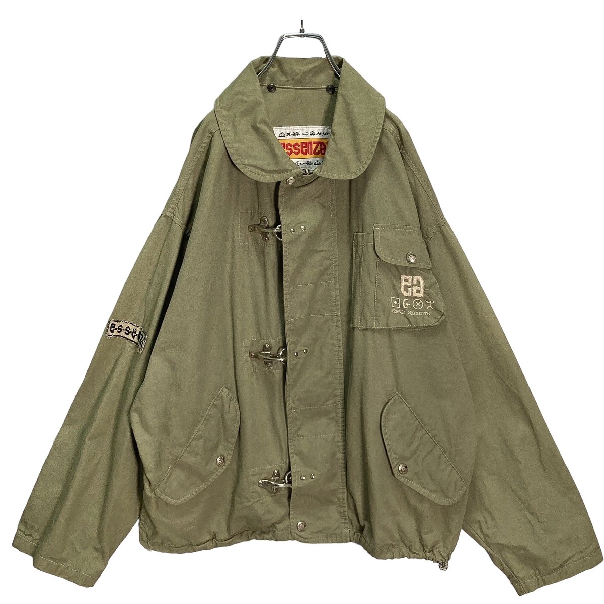 90s essenza cotton design fireman jacket | 無無 90s essenza cotton design fireman jacket | 無無