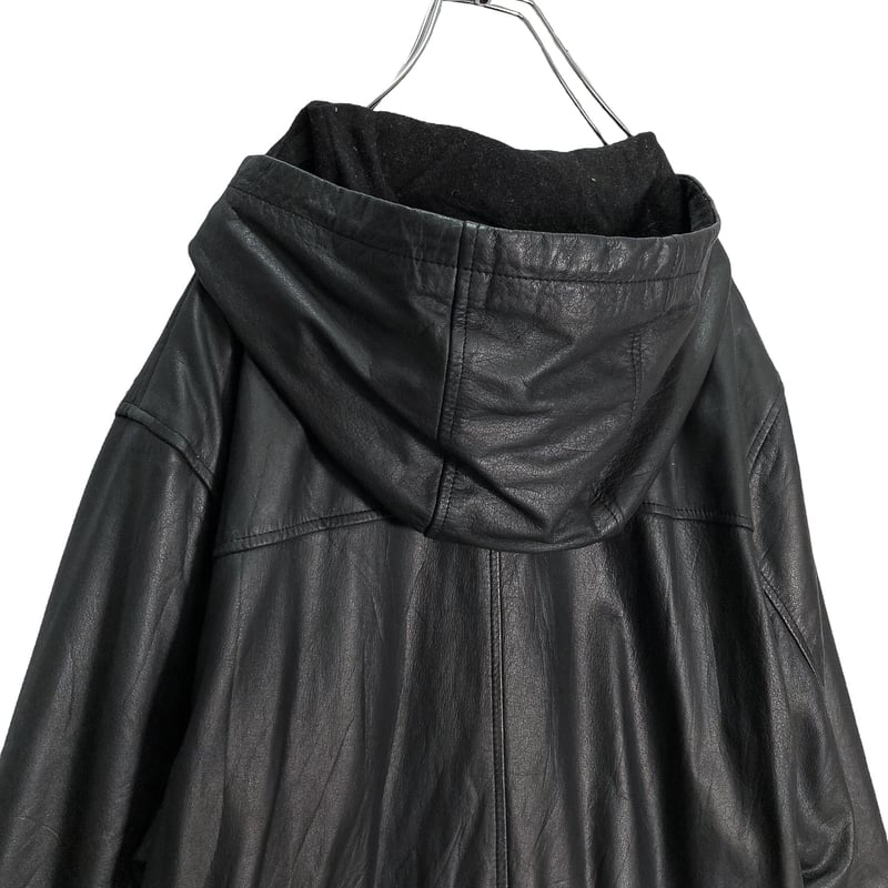 C&A CANDA ゴートスエード レザージャケット バルスタージャケット 古着 C&A CANDA ゴートスエード レザージャケット バルスター