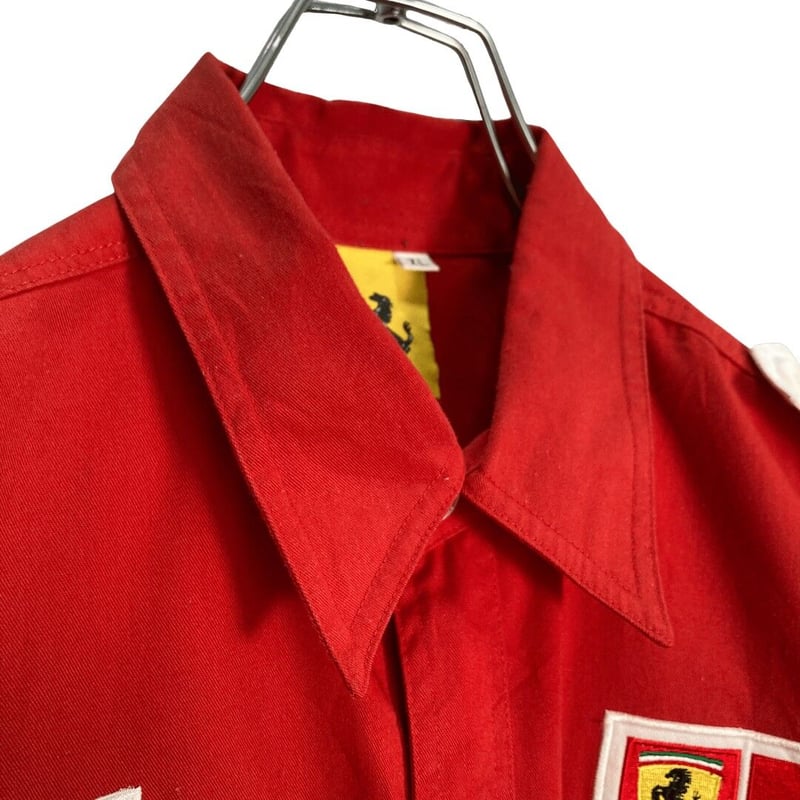 トミーヒルフィガー ポロシャツ F1フェラーリ支給品 (90s トミーヒルフィガー ポロシャツ F1フェラーリ支給品 (90s