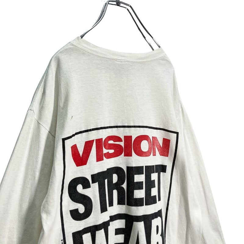 80s VISION STREET WEAR マルチシャツ USA製TM表記 80s VISION STREET WEAR マルチシャツ USA製TM表記 - メルカリ