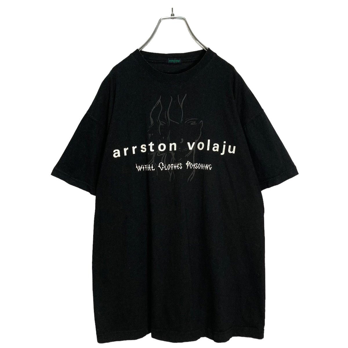 90s arrston volaju S/S design T-shirt | 無無 90s arrston volaju S/S design T-shirt | 無無