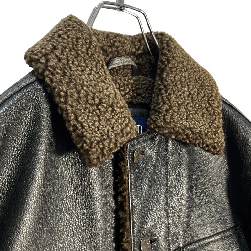 OLD GAP Boa leather jacket | 無無