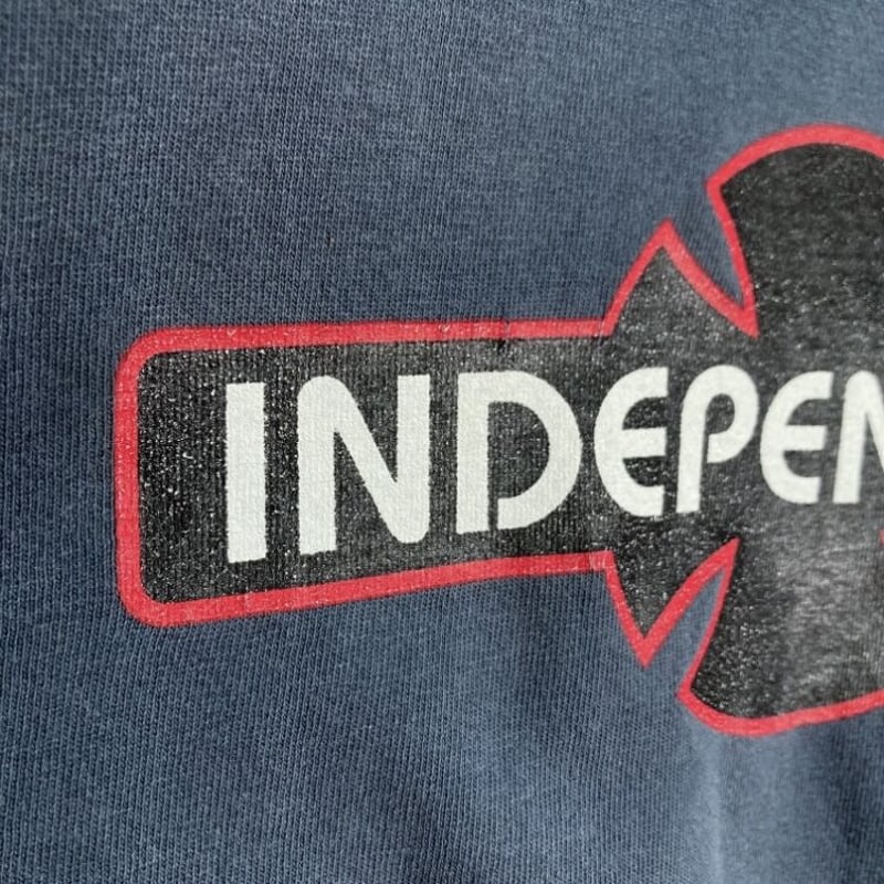 90s independent インディペンデント　tシャツ　nhs ビンテージINDEPENDENTインディペンデントNHSタグTシャツ