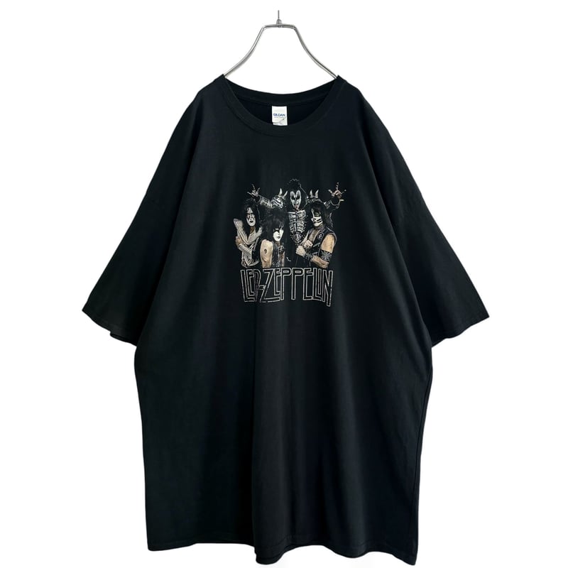 KISS × LED-ZEPPELIN 00's S/S Bigsized print T-S KISS × LED-ZEPPELIN 00's S/S Bigsized print T-S