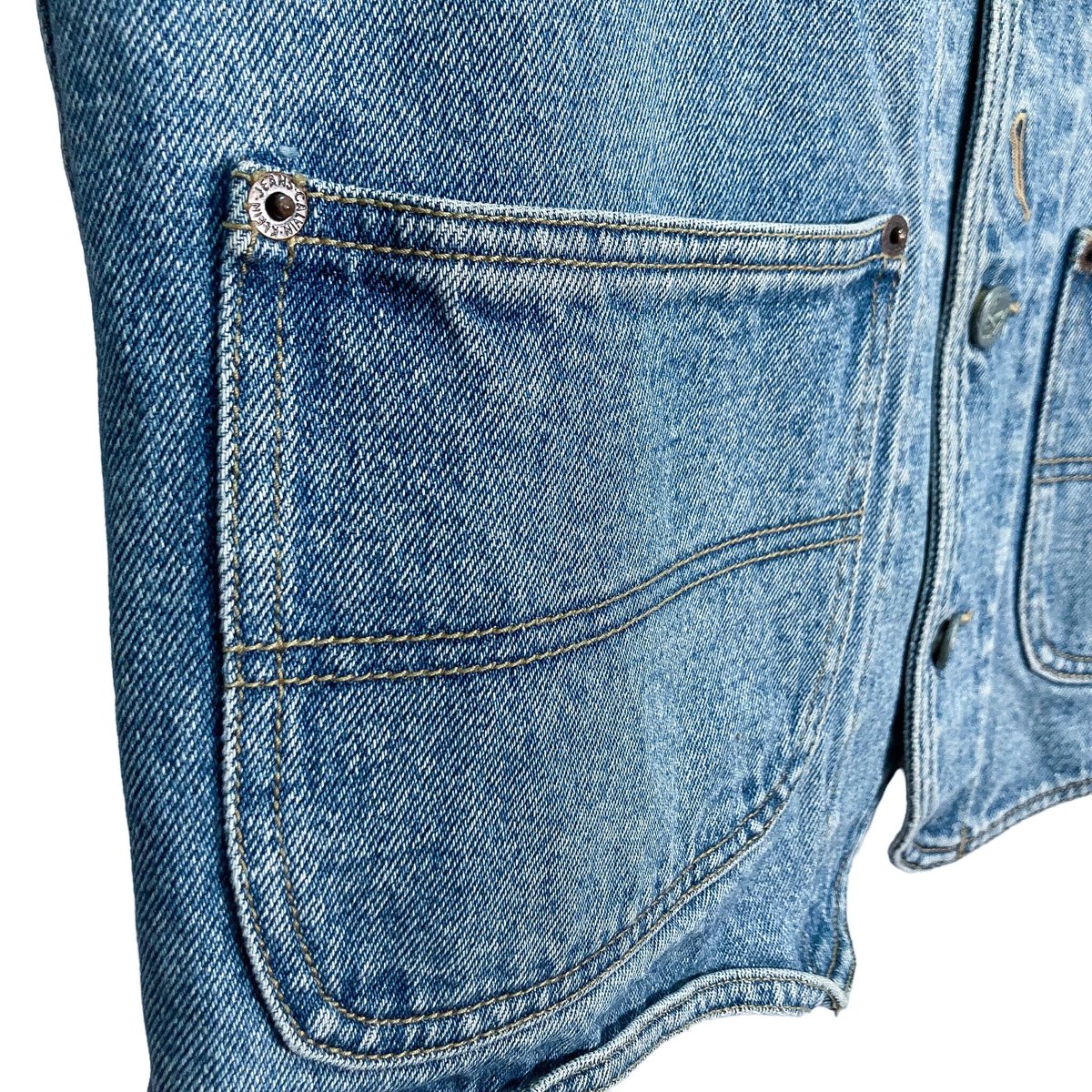 90s Calvin Klein Jeans design denim vest | 無無 90s Calvin Klein Jeans design denim vest | 無無