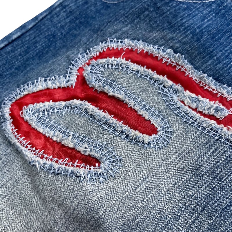 90s Enyce pached design denim pants | 無無