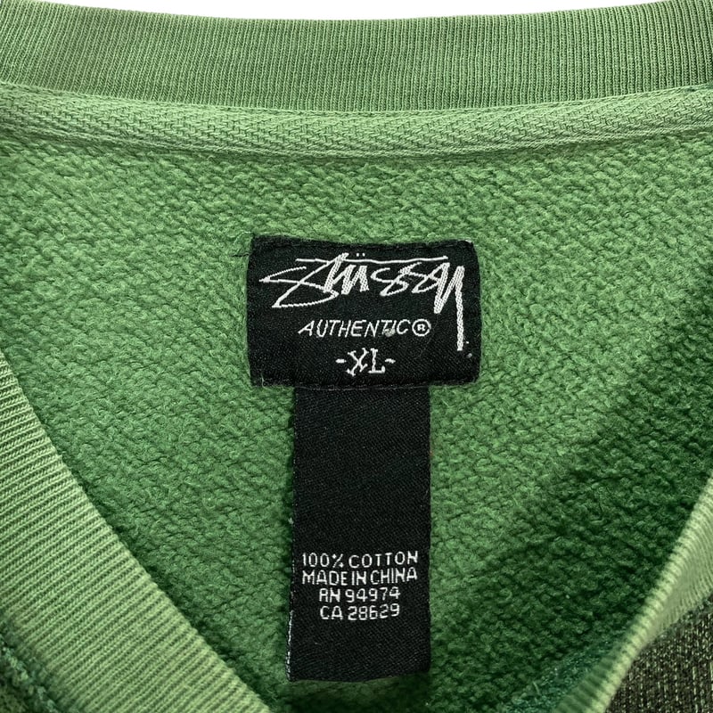 Old Stussy XL Bull dog スウェット 00's 90's Old Stussy XL Bull dog