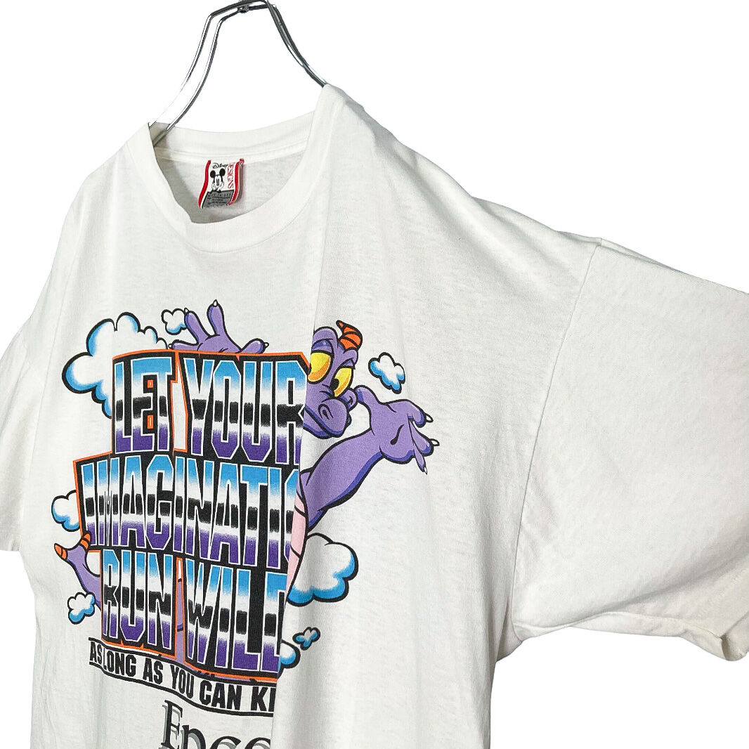 80s USA Disneyフィグメント ディズニー エプコット Tシャツワンピ 80s USA Disneyフィグメント ディズニー エプコット Tシャツワンピ fit