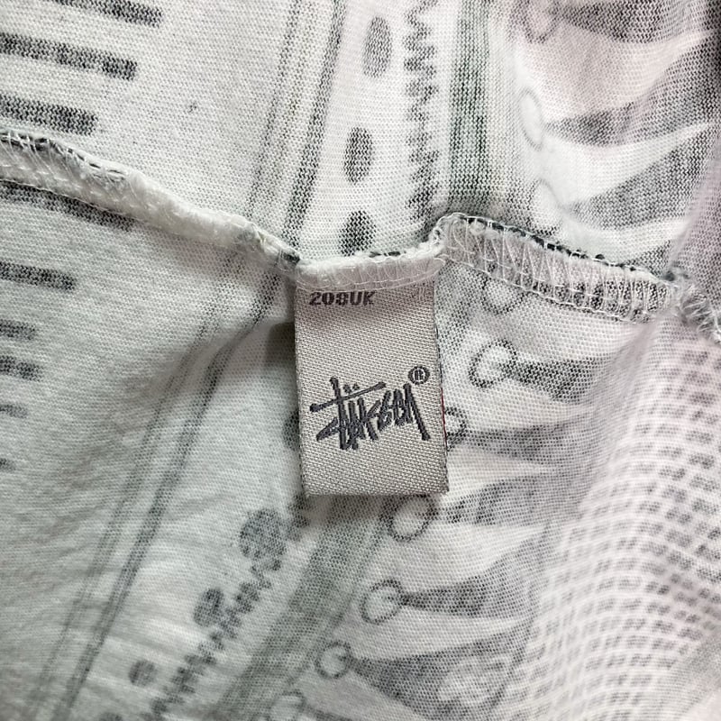 STUSSY S/S tomtom pattern design T-SHIRT | 無無
