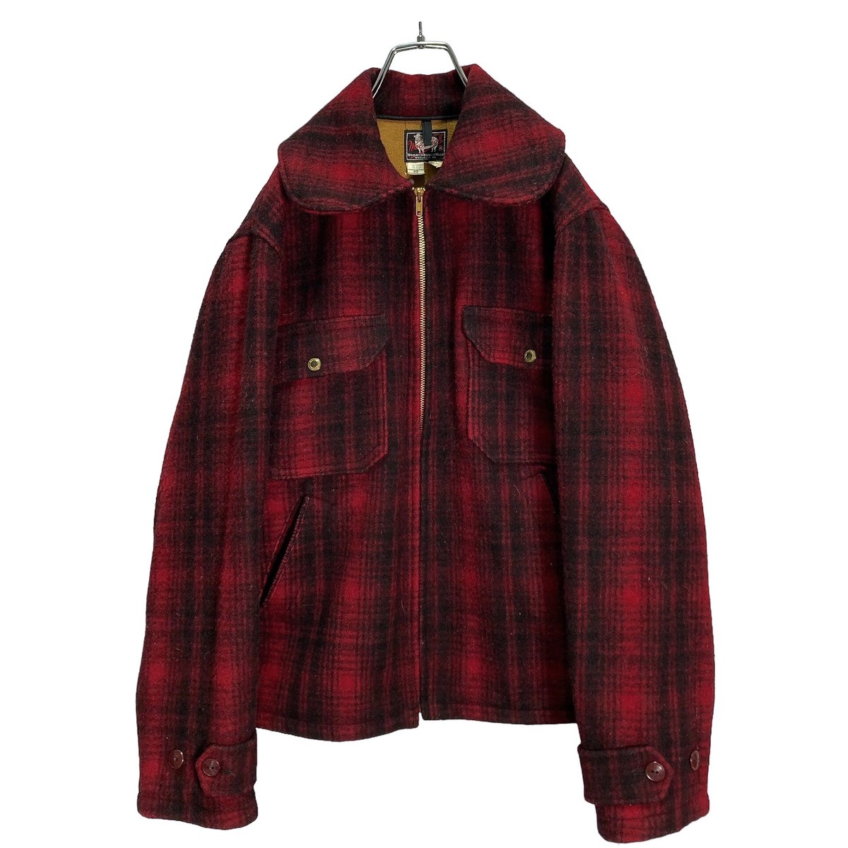 ASTOREの出品一覧はこちらWOOLRICH ウールリッチ 50s ハンティングジャケット XL程度