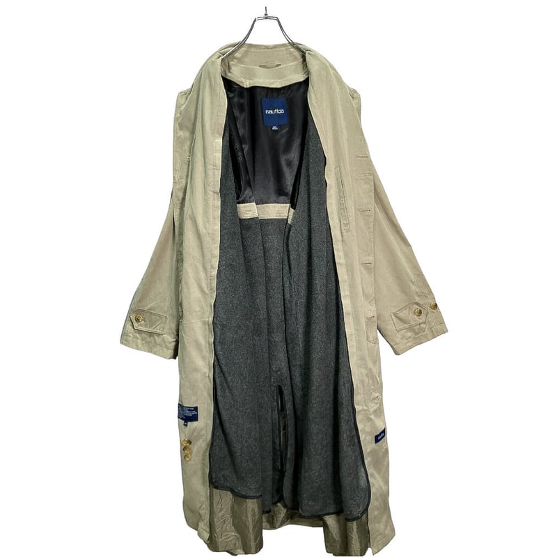90s NAUTICA ノーティカ バルマカーンコート 古着 90年代 ノーティカ NAUTICA ステンカラーコート バルマ