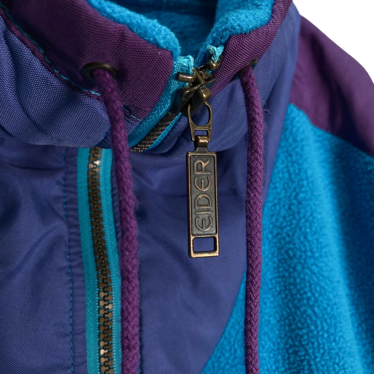 80-90s EIDER half-zip multicolored fleece jacke 80-90s EIDER half-zip multicolored fleece jacke