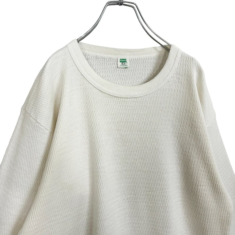 70-80s Hanes vintage L/S waffle thermal under s