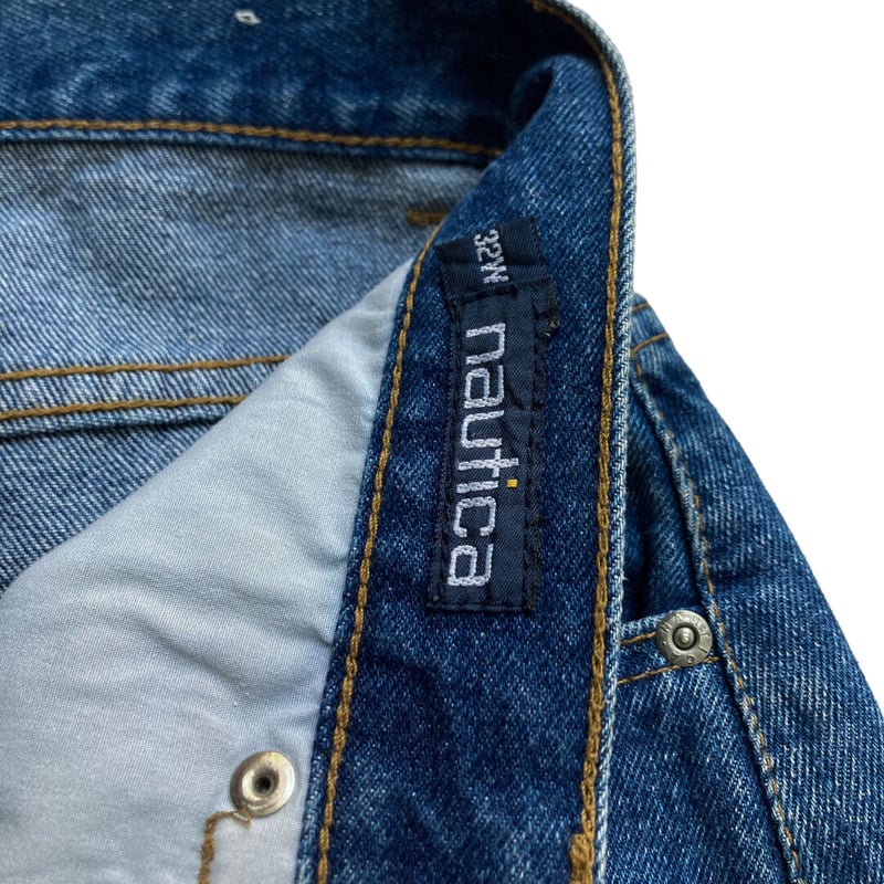 90s NAUTICA MARINE DENIM SHORTS | 無無