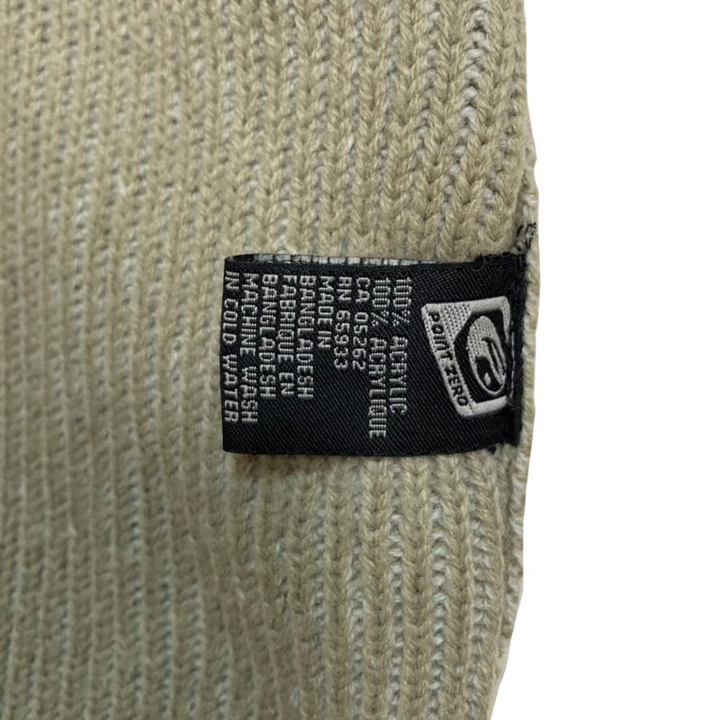 90s POINT ZERO bi-color drivers sweater | 無無
