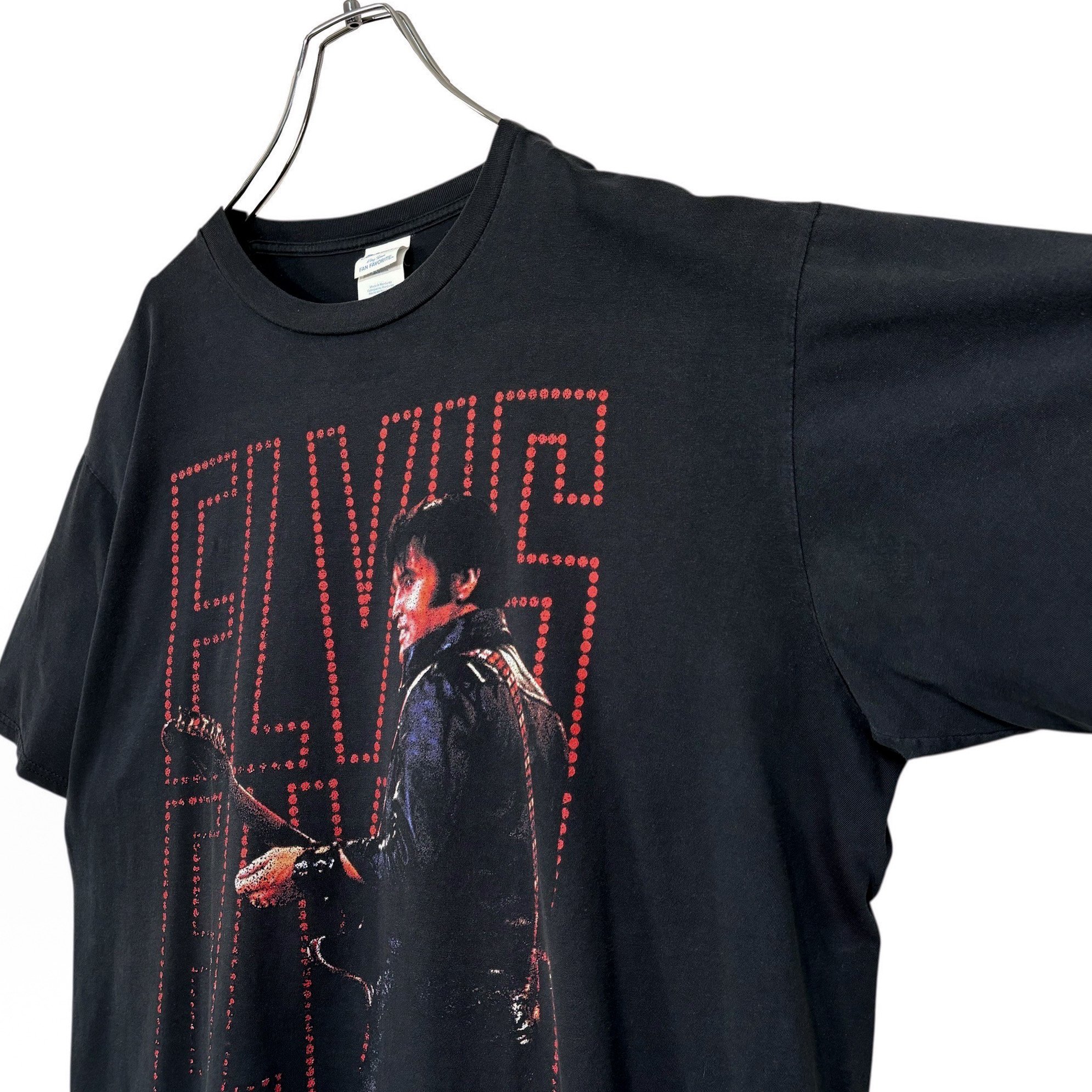 Elvis Presley/PORT&COMPANY 00s black T-shirt | 無無