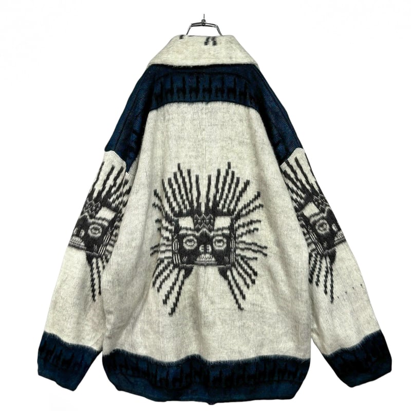 90s TEJIDOS ATAHUALPA Sun God Ecuador knit swea