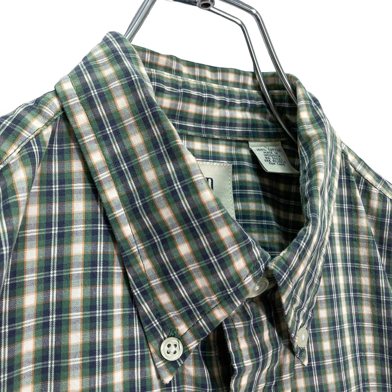 90s OLD GAP L/S cotton BD check shirt | 無無 90s OLD GAP L/S cotton BD check shirt | 無無