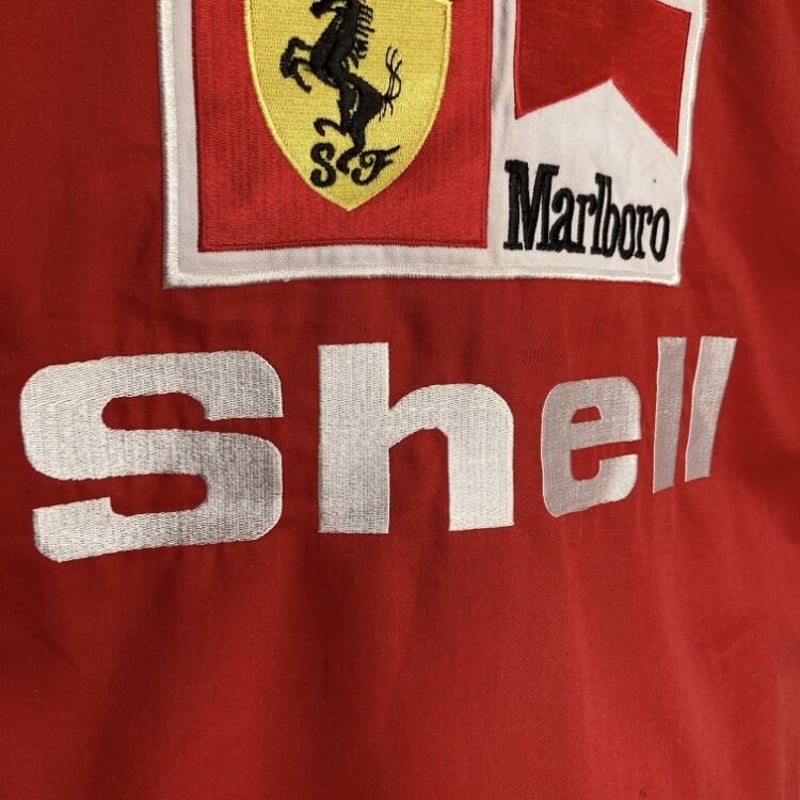 90s Ferrari × Tommy hilfiger pit shirt | 無無