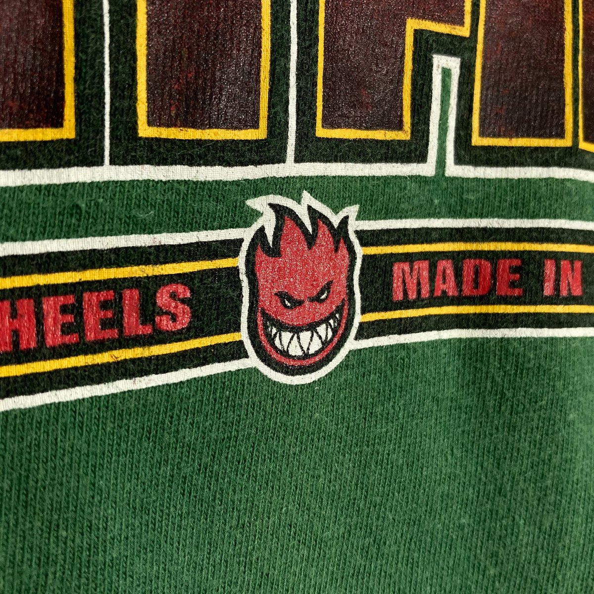 90-00s SPITFIRE/Hanes Fade GRN T-SHIRT | 無無