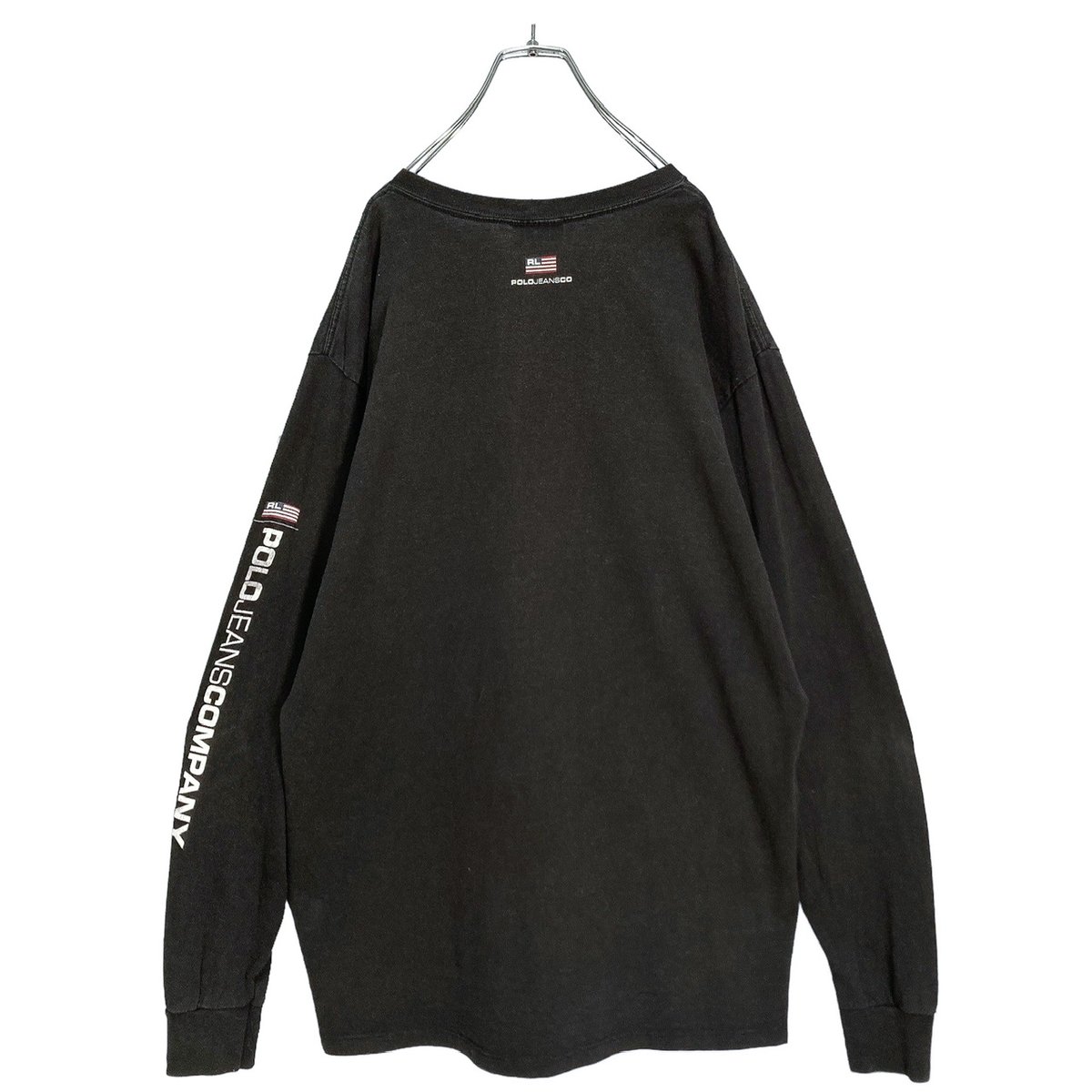トップス 90s Polo jeans co design long sleeve tee 90s POLO JEANS CO. RL L/S sleeve print T-SHIRT