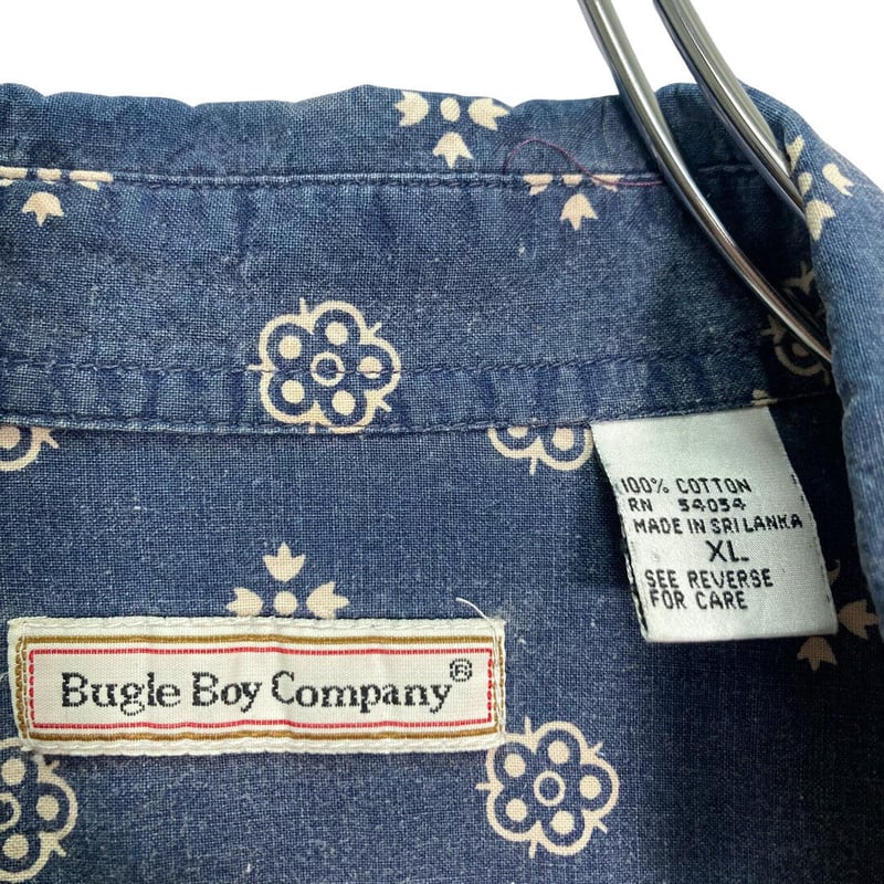 90s Bugle boy company L/S design shirt | 無無