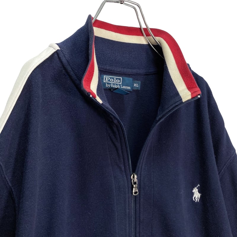 90s Polo by Ralph Lauren zip-up cotton jacket | 無無