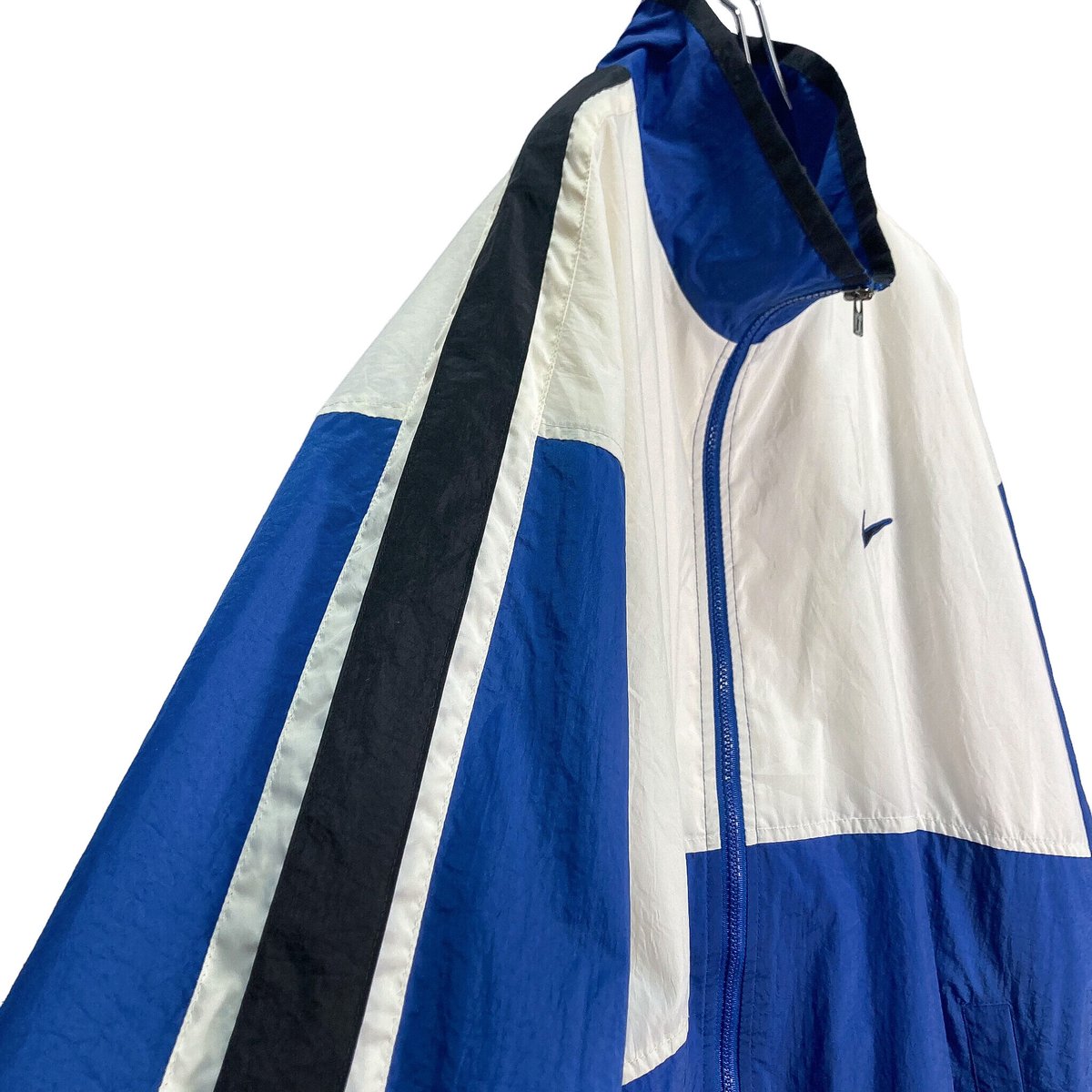 90-00s NIKE zip-up nylon design jacket | 無無