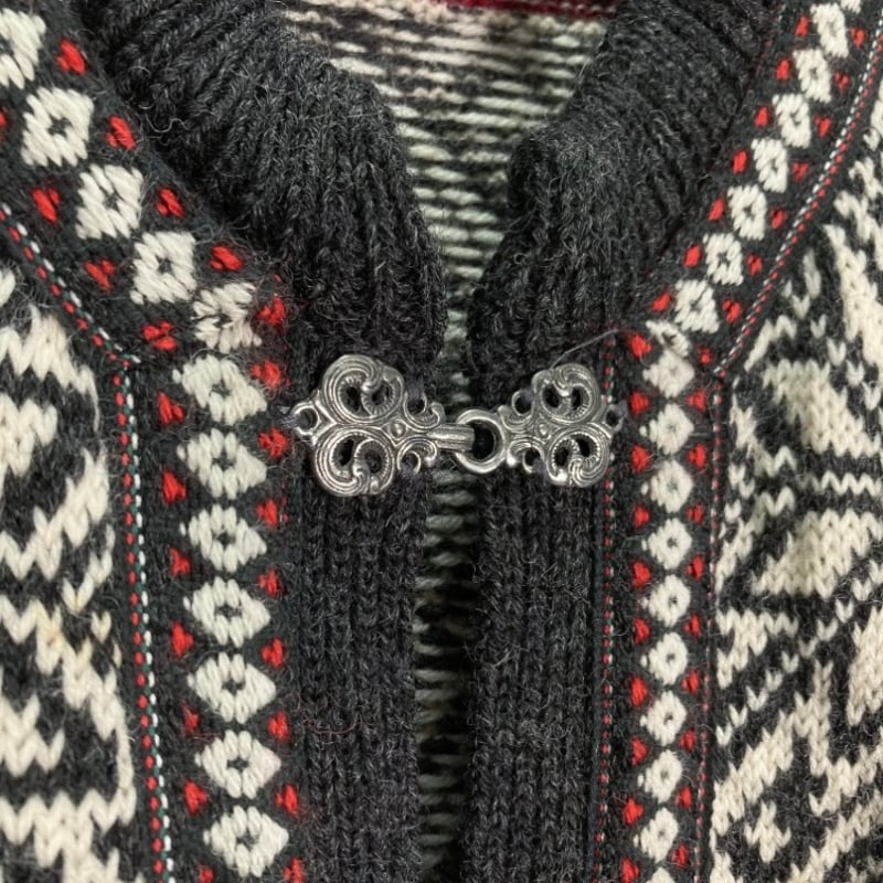 70s NORLENDER Nordic/Tyrol cardigan Made in Nor