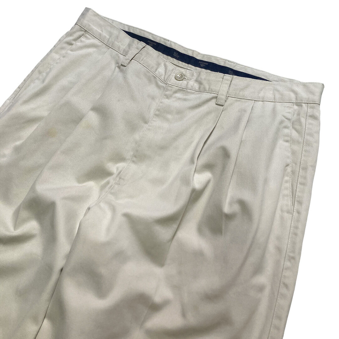 DOCKERS 00s 2tuck wide chinos pants | 無無