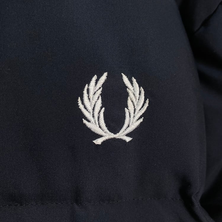 90s FRED PERRY hooded long down jacket | 無無 90s FRED PERRY hooded long down jacket | 無無