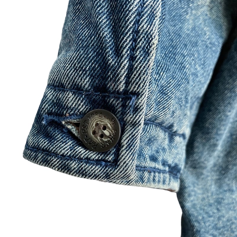 90s ST.JOHN'S BAY corduroy switching denim jack