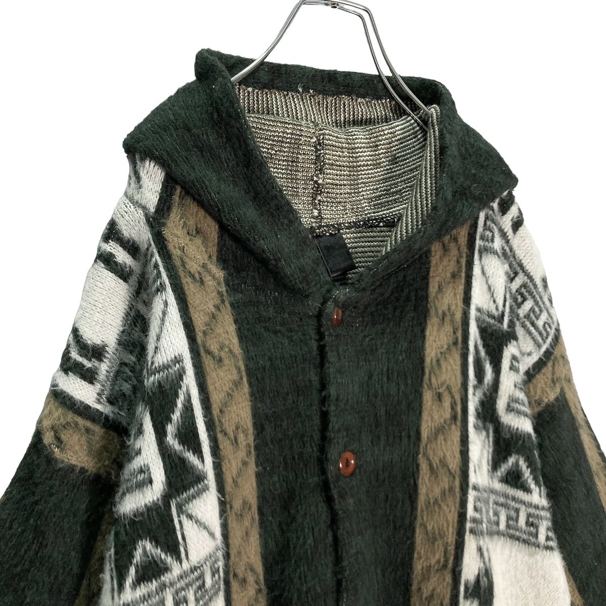90s ARTESANIAS INCA bigsized Ecuador knit parka 90s ARTESANIAS INCA bigsized Ecuador knit parka