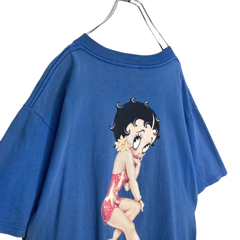 1995年 Betty Boop ベティー 1995年 両面 Betty Boop ベティーブープ Tシャツ usa製 L
