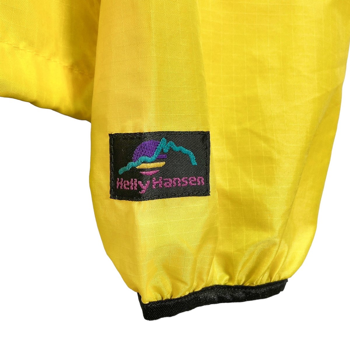90-00s HELLY HANSEN YEL half zip nylon anorak | 無無